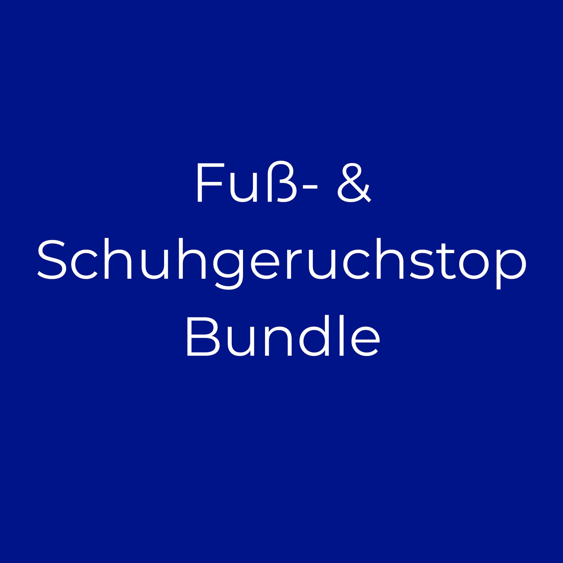 Fuß- & Schuh Geruch Stop Bundle