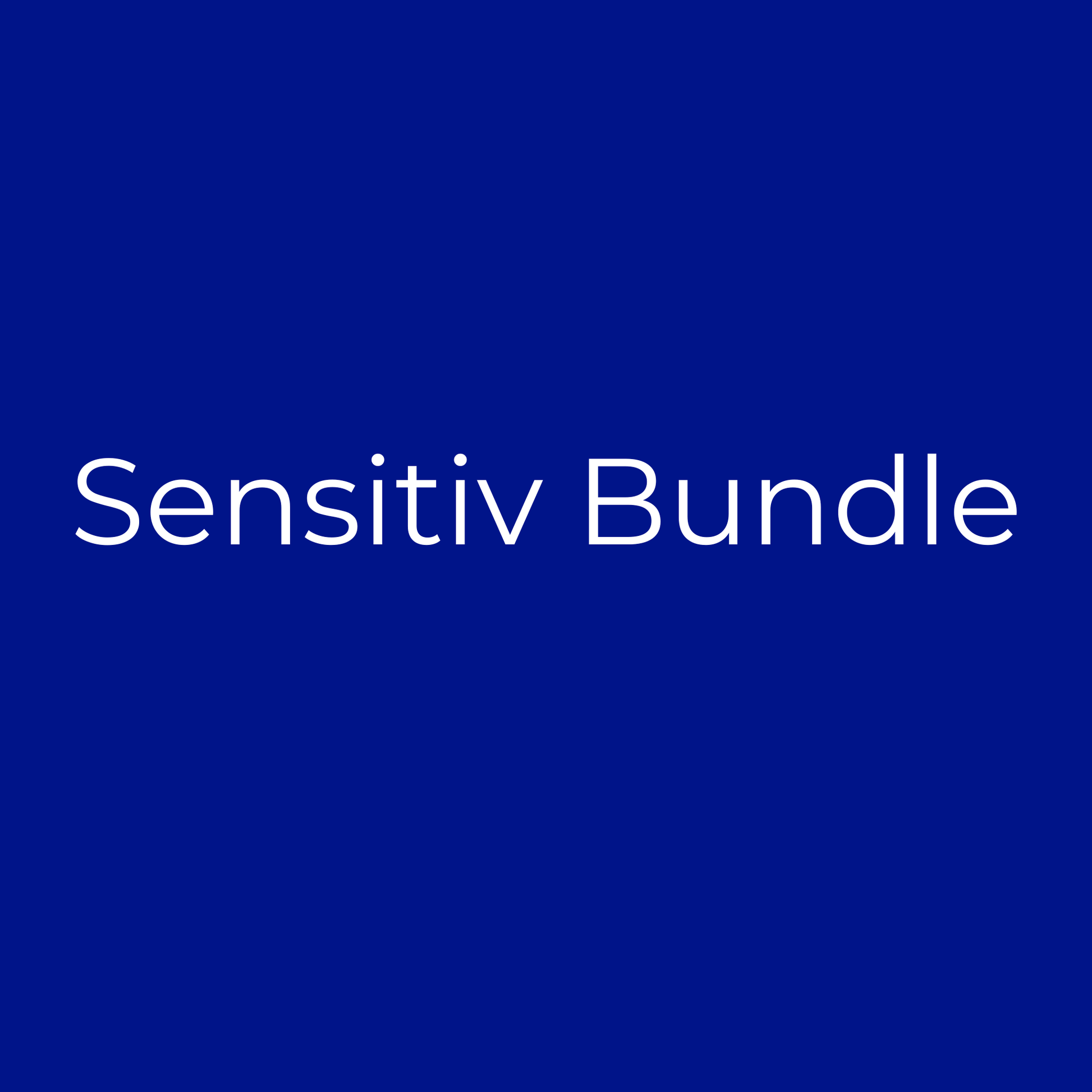 Sensitiv-Bundle