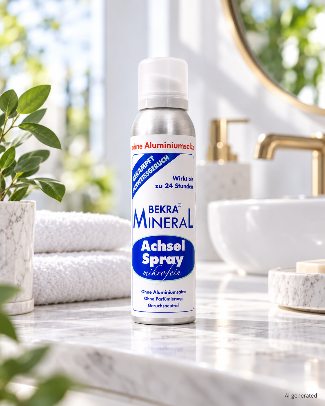 Achselspray Mikrofein Aluminiumfrei