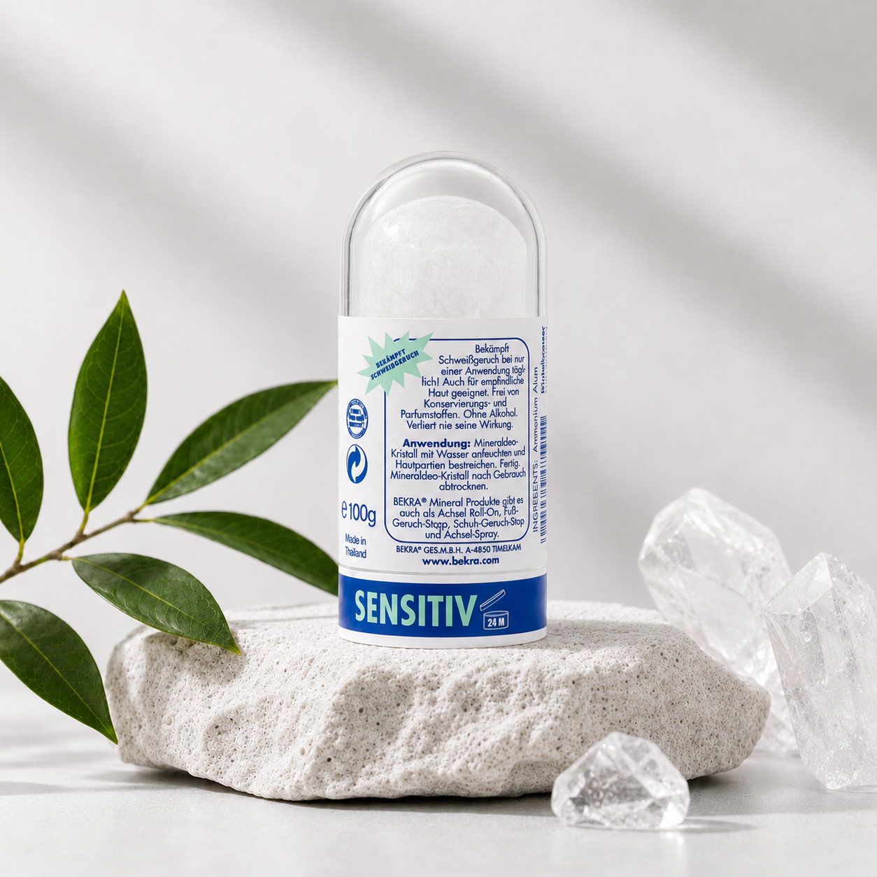 Déodorant Cristal Peaux Sensibles