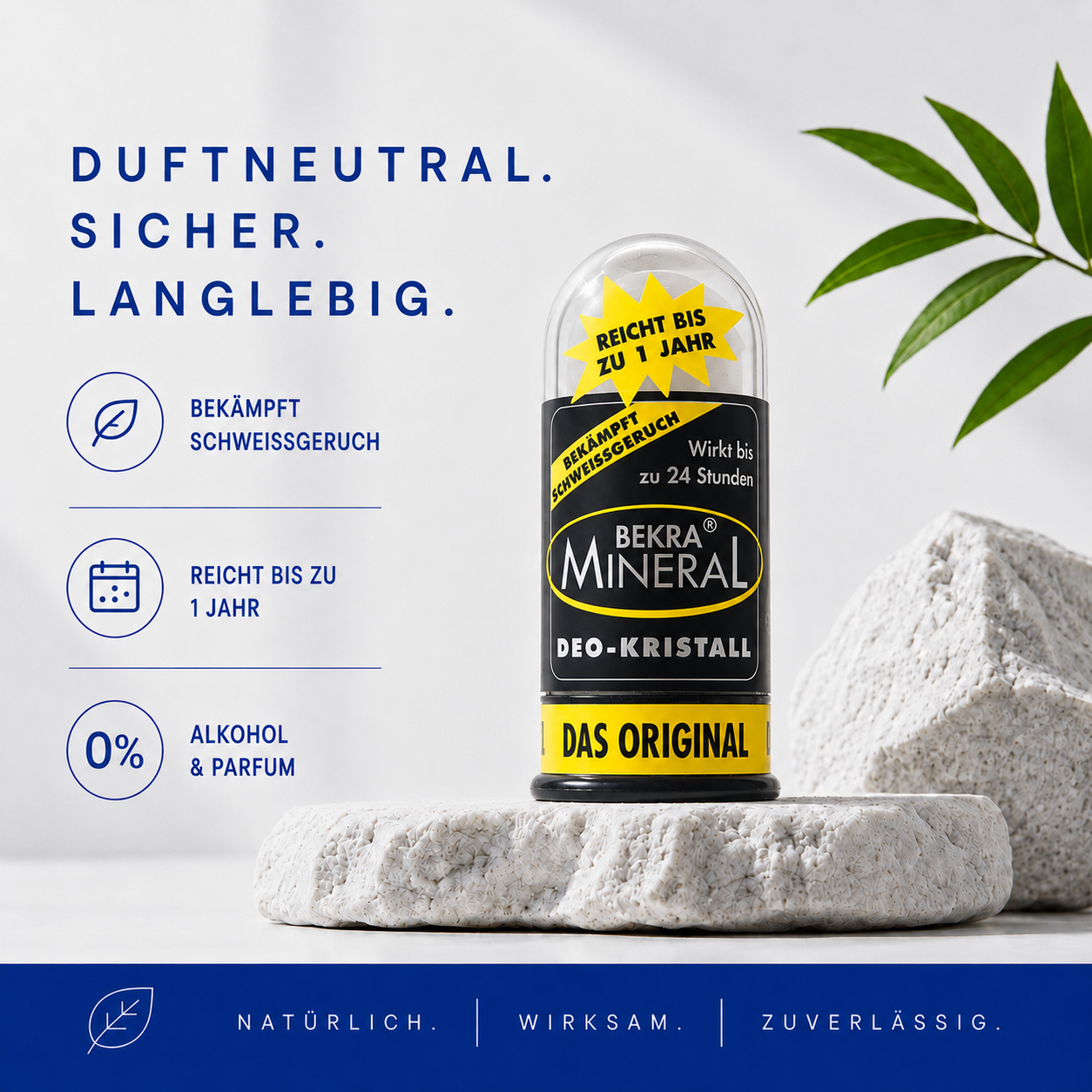 Déodorant Cristal pour Homme