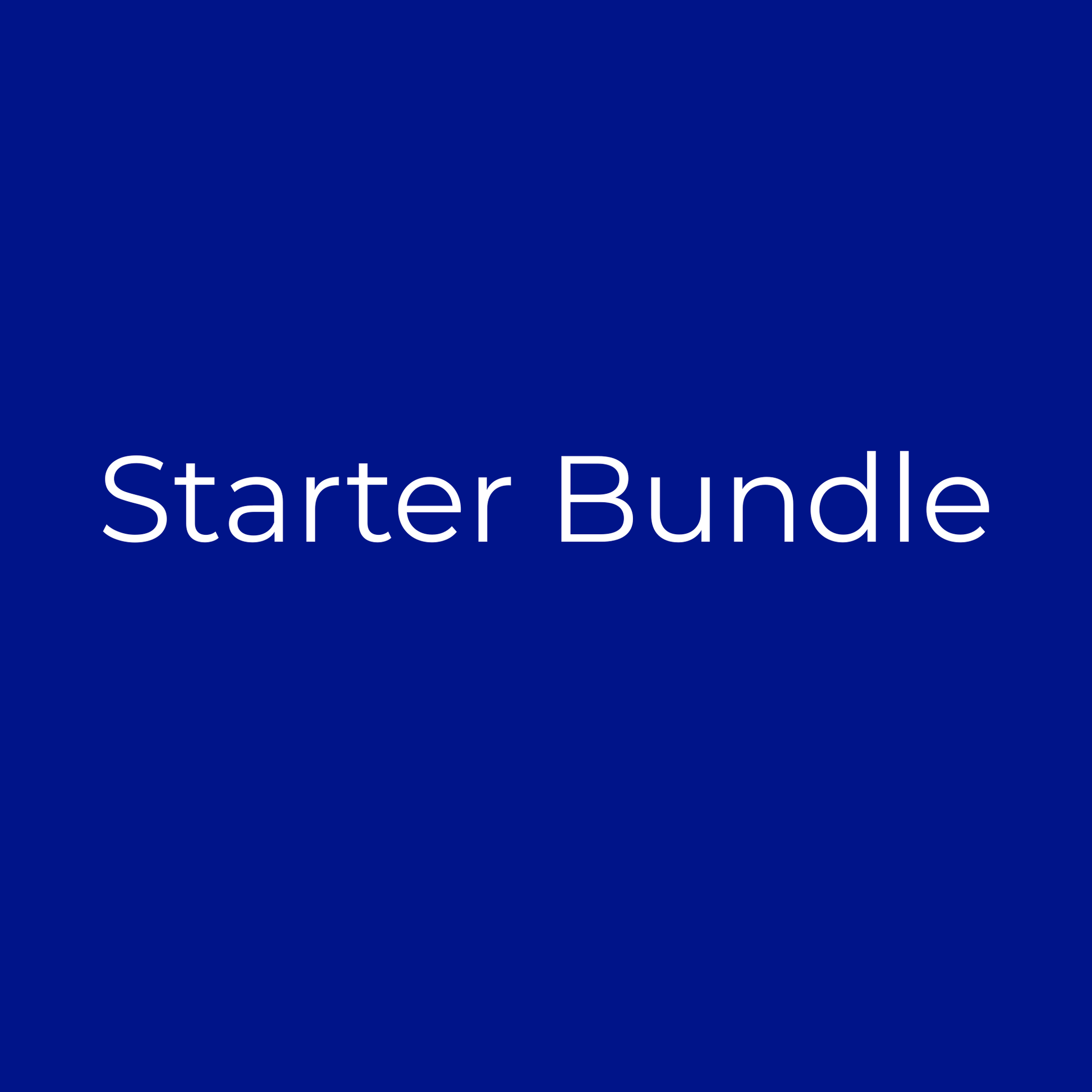 Starter Bundle